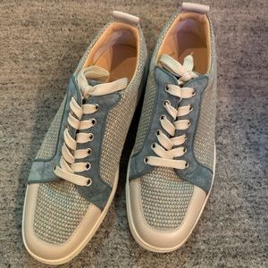 COPY - Christian Louboutin Rantulow Flat Canvas & Suede